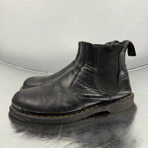 Dr. Marten's Black Leather Chelsea Boots